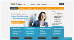 Desktop Screenshot of profitas.cz
